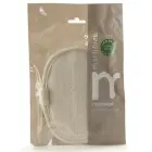 Loofah and cotton exfoliating sponge Natural Photo 2