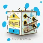 BusyBuddyToys - деревянный кубик для занятий с детьми (3+) Фото 1