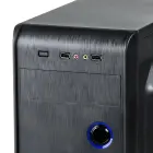 Case Midi ATX Akyga AK939BL 2x USB 2.0 black w|o PSU Foto 3