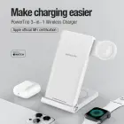 Nillkin PowerTrio 3in1 Wireless Charger for Apple Watch White (MFI) Фото 3