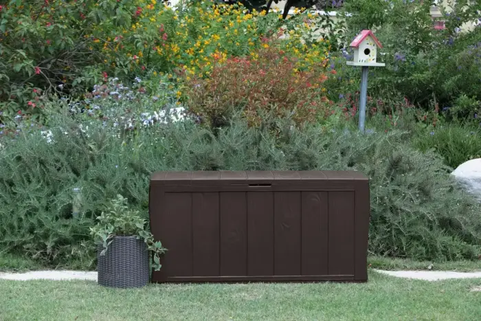 Ящик для хранения Sherwood Storage Box 270L коричневый Фото 8