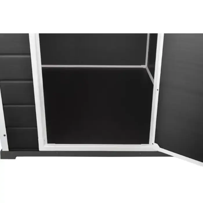 Садовый сарай Essential Shed 6x4 темно-серый/белый Фото 8