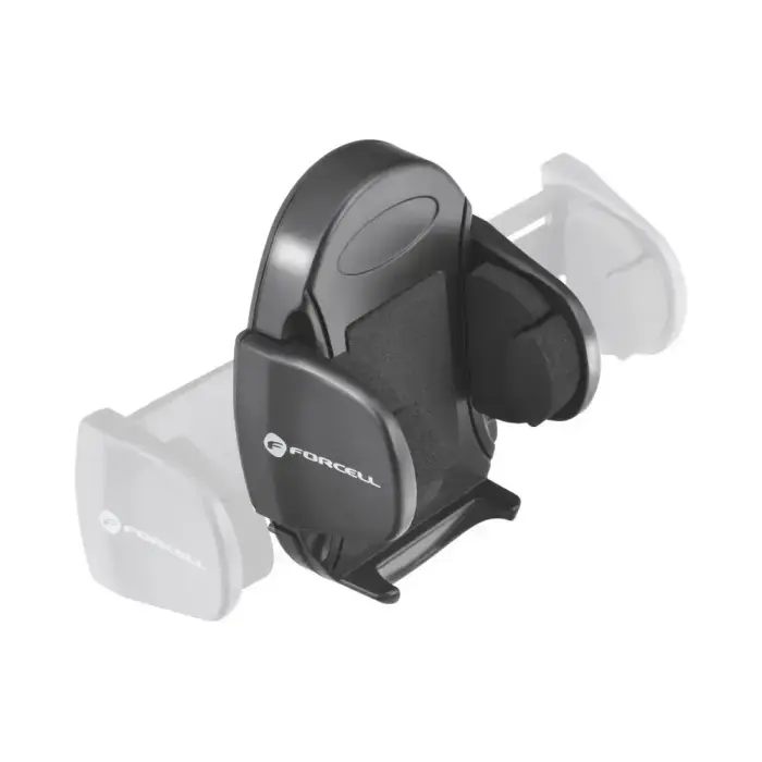 Car phone holder Forcell F-Grip Oval 17 cm windshield / dashboard / air vent black Photo 9