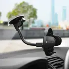 Car phone holder Forcell F-Grip Oval 17 cm windshield / dashboard / air vent black Photo 13