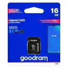 GOODRAM Memory MicroSD Card - 16GB with adapter UHS I CLASS 10 100MB/s Фото 5