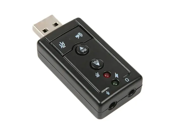 Goodbuy skaņas karte USB | 7.1 | Regulējams skaļums | Mikrofons Foto 2