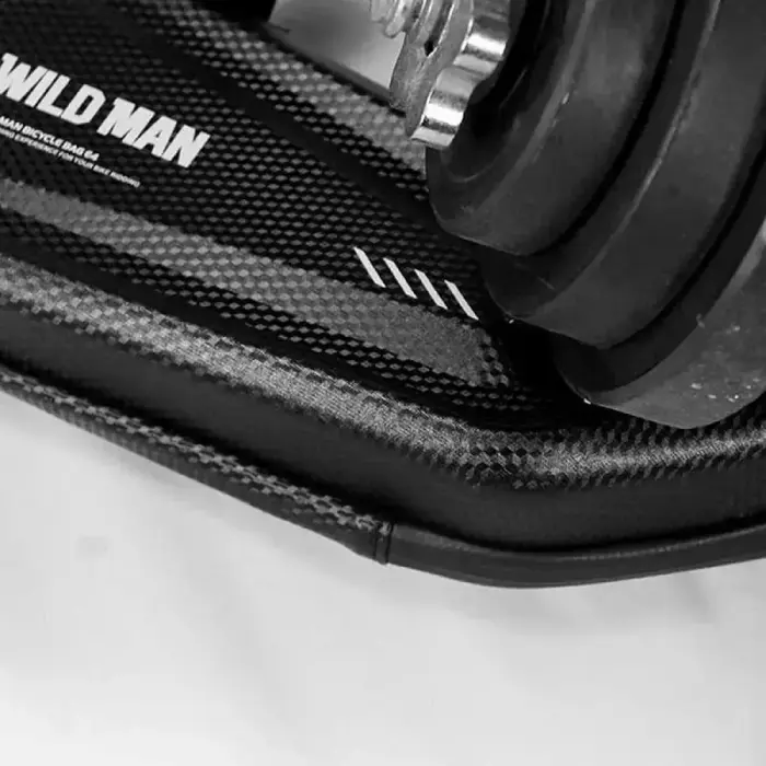 WILDMAN traveling bag under the bike frame with zipper 1,5L E4 black Photo 5