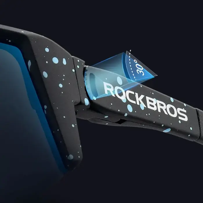 Rockbros SP297 polarizing cycling glasses - black Foto 8