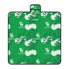 Qunature picnic mat waterproof camping blanket 2 x 2 m - green Foto 1
