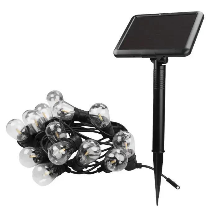 Forever Light LED Solar Garland SUNARI FLS-60 7,5m 10 bulbs IP44 Foto 2