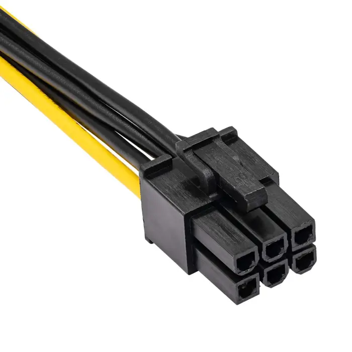Adapter with cable Akyga AK-CA-30 SATA (m) | PCI-E 6 pin (f) 15cm Foto 4