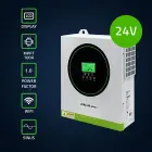 Qoltec Hybrid Solar Inverter Off-Grid  3500W | 100A | 24V| MPPT | Sinus | Wi-Fi optional | Power factor 1.0  Фото 3