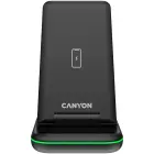 CANYON wireless charger WS-304 15W 3in1 Black Foto 1