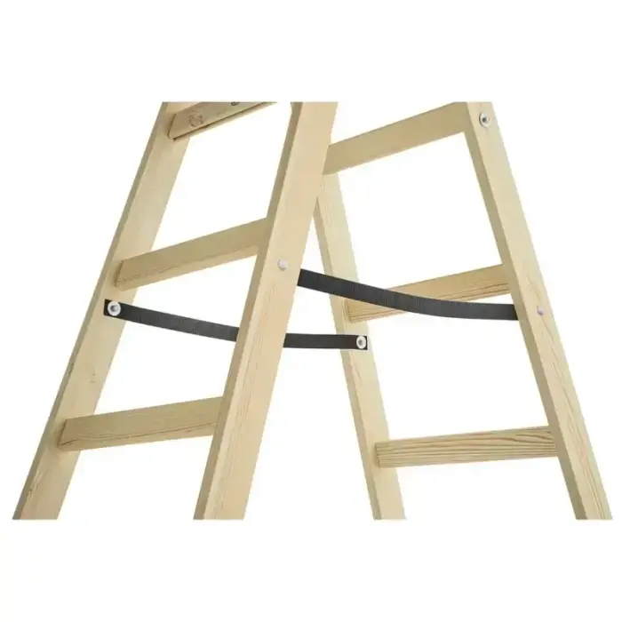 Double-sided ladder H40 StandardLine / wooden / 2x6 steps Photo 2