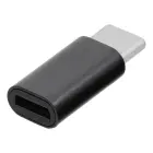 Adapter Micro USB to Type C Blue Star - black Photo 4
