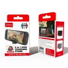 iPega SW2041 Mini Charger Dock for Switch Lite/Nintendo Switch/Nintendo Switch 2  Black/Red Foto 6