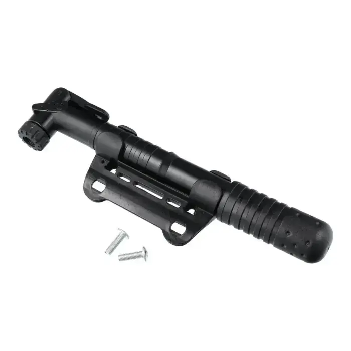Mini pump with mounting bracket for bike / scooter FSPMP-126 blue  Foto 2