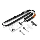 TECH-PROTECT C9S ROPE CROSSBODY BLACK/ORANGE Foto 1