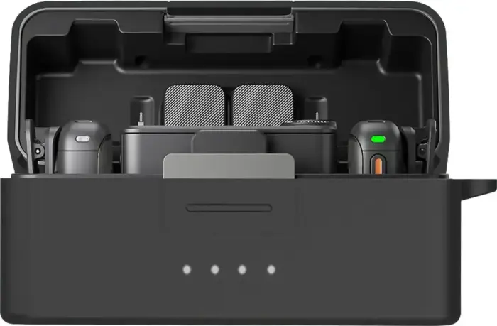 PULUZ Silicone Charging Case Protective Cover for DJI Mic 3 (Black) Фото 2