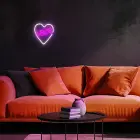 Neon LED Light LOVE HEART purple white NNE02 Neolia Фото 8