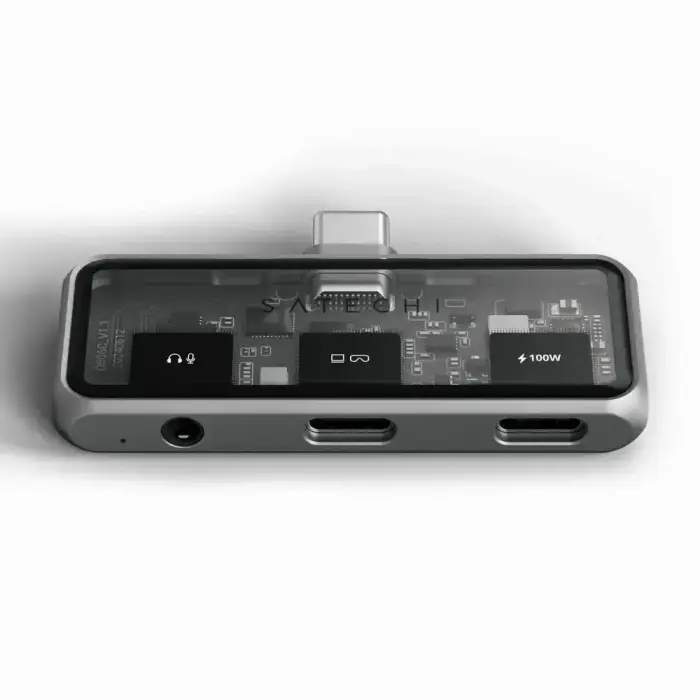 Adapter HUB 3in1 USB C Satechi Mobile XR ST-HXRAJM space gray Фото 5