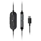 Creative Słuchawki przewodowe             z mikrofonem Chat USB czarny|black USB-C Photo 3