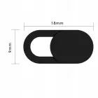 ZAŚLEPKA NA KAMERĘ TECH-PROTECT CAM FIT+ 3-PACK LAPTOP WEBCAM COVER BLACK Фото 5