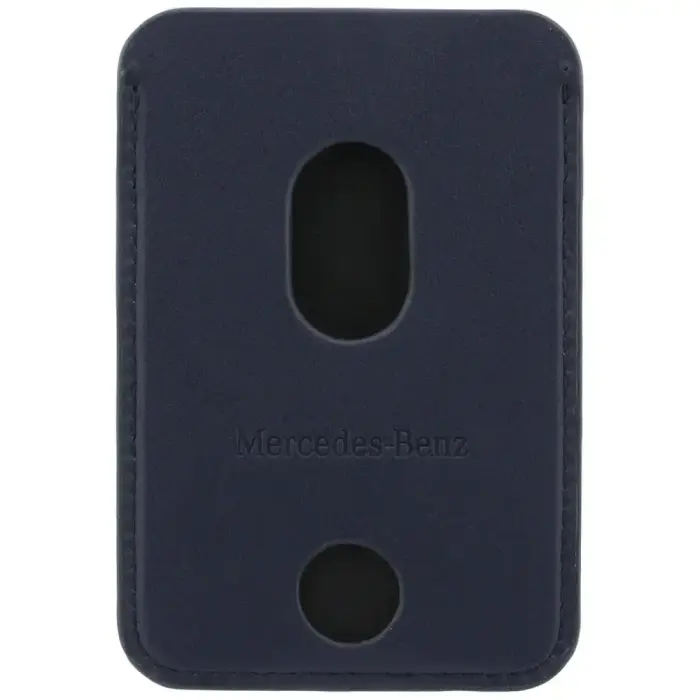 Magnetic Card Wallet Mercedes Leather navy Foto 3