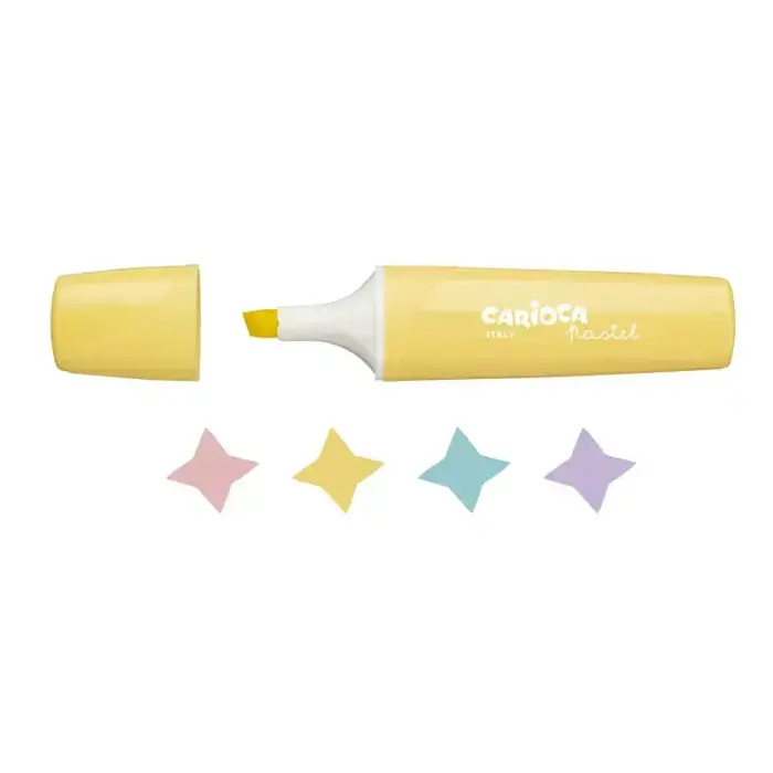 Marķieri CARIOCA Memolight 4 gab Foto 2