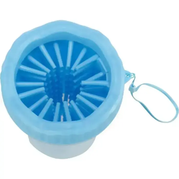 Ķepas tīrītājs : Trixie Paw cleaner, silicone/PP, S–M, blue Foto 3