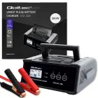 Qoltec Intelligent microprocessor charger 12V 24V 25A | Rectifier with repair function for AGM GEL SLA battery | LCD Фото 15