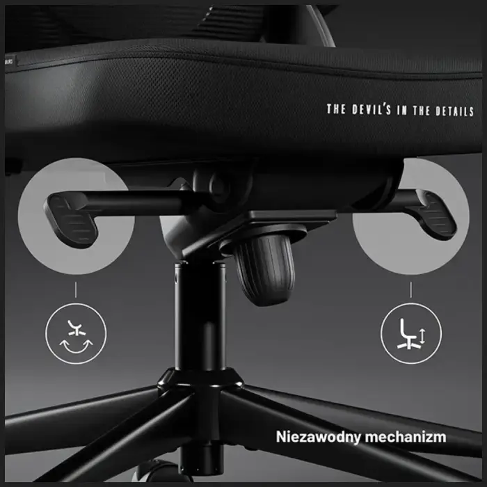 Office chair Diablo Chairs V-Light ergonomic black Photo 11