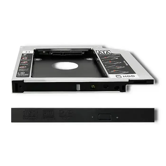 Qoltec HDD Caddy for laptop 2.5" HDD | 12.7 mm Фото 2