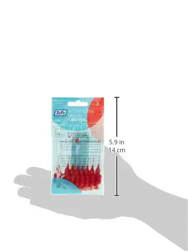 TePe Interdental Brushes Original Red 8 X 0.5mm Brushes Foto 2