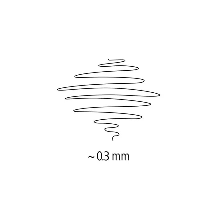 Flomasterveida pildspalva STAEDTLER TRIPLUS fineliner 0.3mm Photo 8