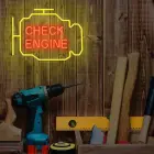 Neon PLEXI LED CHECK ENGINE yellow red NNE21 Neolia Photo 8