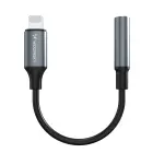 Wozinsky WALJ-01 Lightning adapter - 3.5mm mini jack - black Фото 1