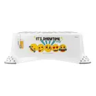 Step stool Tomek "Emoji Showtime" 40.5x28.5x14cm white Photo 2