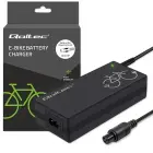 Qoltec Fast Charger for e-bike 36V | 42V | 2A | GX12-3Pin +power cable Фото 1