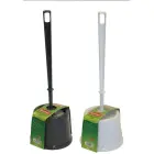 Toilet brush with holder white/black  Photo 1
