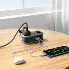 Orico AP3 65W GaN 6in1 Power Strip 2x AC + 2x USB-A + 2x USB-C - Black Foto 10
