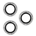 Tempered Glass HARD DIAMOND for camera (LENS) for Samsung Galaxy S23 silver (lens 3 pieces) Foto 1