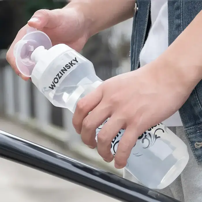 Wozinsky WBR-01T 750ml Bicycle Bottle - Transparent Фото 16