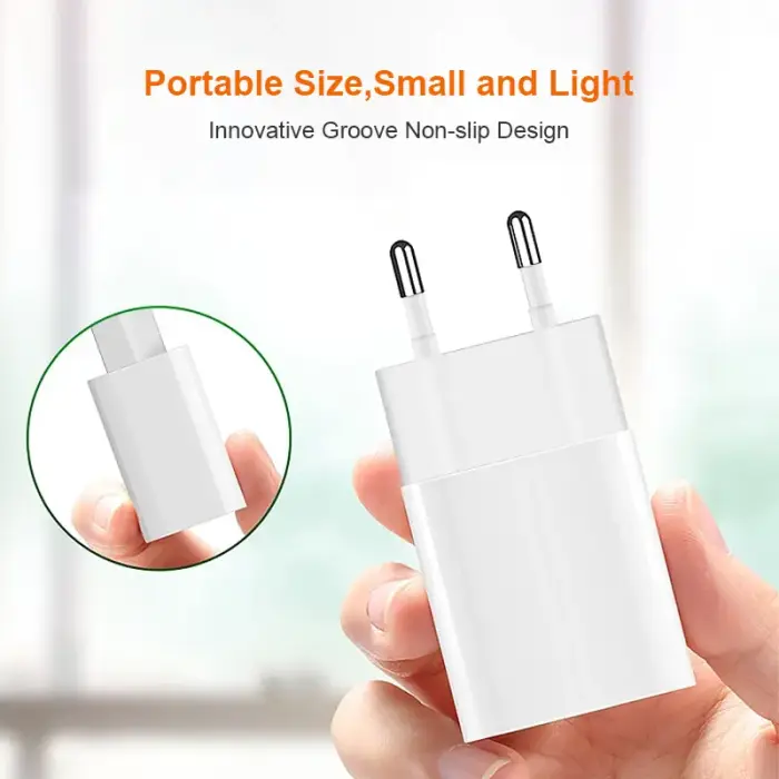 EGA C02 charger USB 5V | 2A white (damaged packaging) Photo 2