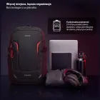 Diablo Chairs Prime Multifunctional Laptop Backpack black Photo 4