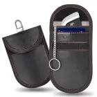 KLATKA FARADAYA TECH-PROTECT KLR100 POUCH KEYLESS RFID SIGNAL BLOCKER CASE BLACK/RED Foto 1