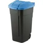 Wheeled bin 110L black/blue Photo 1