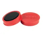 Magnētiskās tāfeles magnēti Nobo 10 paciņās 38mm sarkani 1.5kg Photo 1