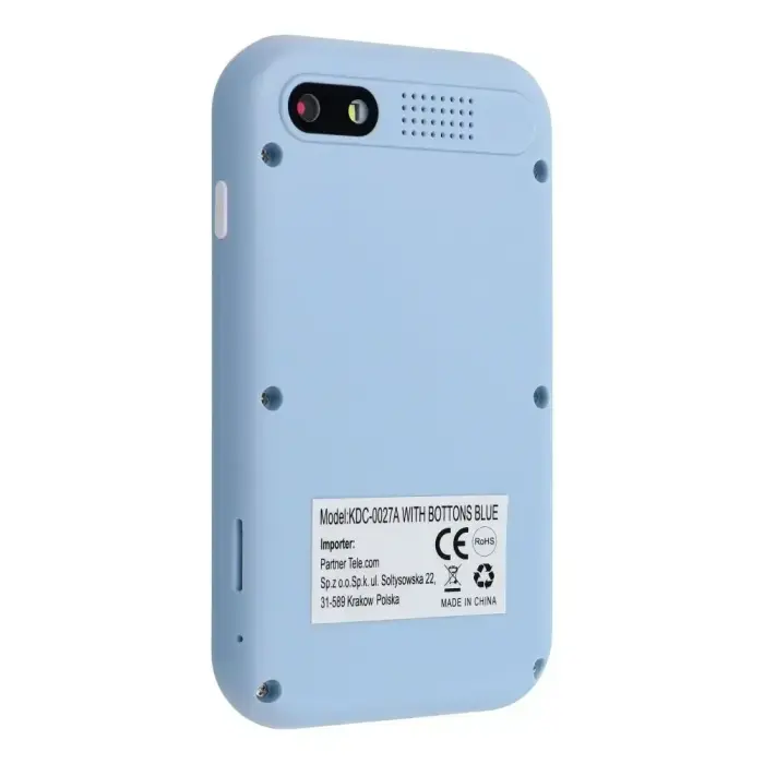 Game console for kids with IPS display 2,4" with buttons KDC-0027A blue Foto 5