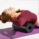 Wozinsky WRM-33 Massage Roller Exercise Roller 33 cm - Black Фото 4